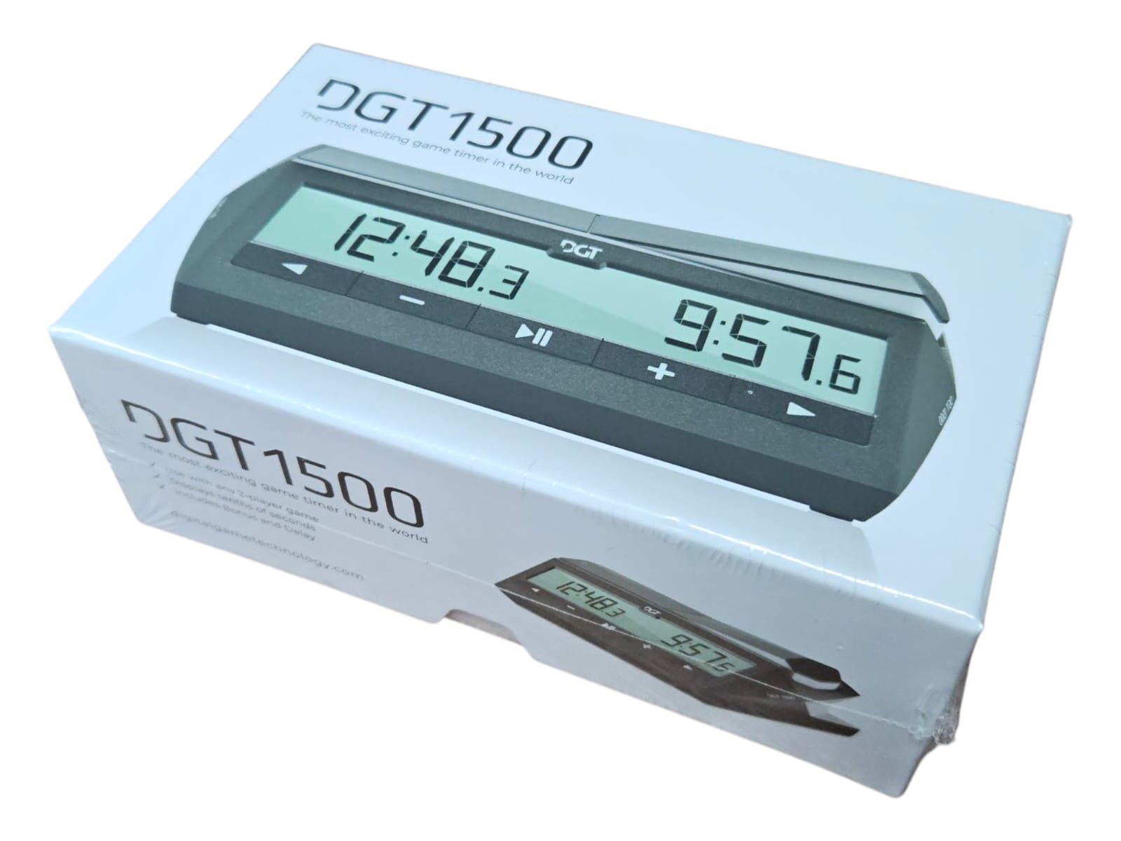 Электронные шахматные часы DGT 1500 (замена DGT EASY PLUS) GREY